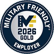 MF-Employer2026_180x180 2026 Military Friendly Gold Employer badge