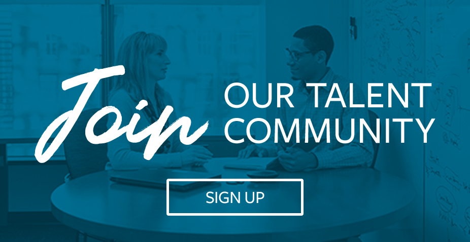 Join our talent community Sign up